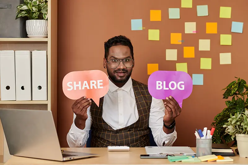 Fast-loading blog with optimized ads and improved user experience