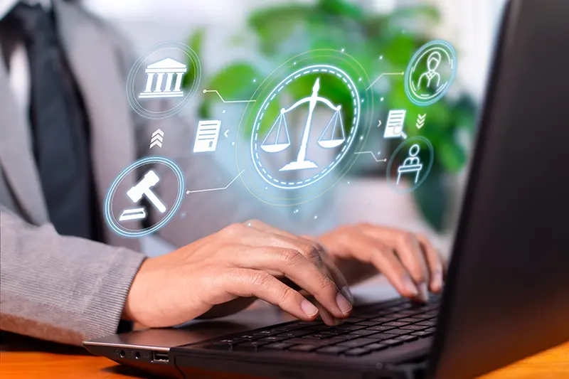 Secure online client intake form for law firms with encryption and compliance features